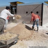 areia média fina Conjunto Habitacional Prestes Maia