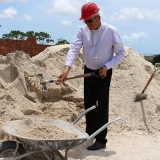 fornecedor de areia lavada média Chácara do Rosário